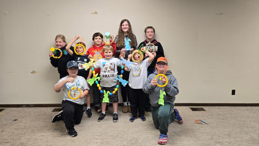 Front row (kneeling) from left: Owen Ford, Conner Stephens. Second row: Logan Lovercamp, Charlie Schreiman, Evan Ford. Back: Riley Schreiman, Colstyn Bergman, Makenna Stephens, Sophia Dodson. 
(Submitted photo)